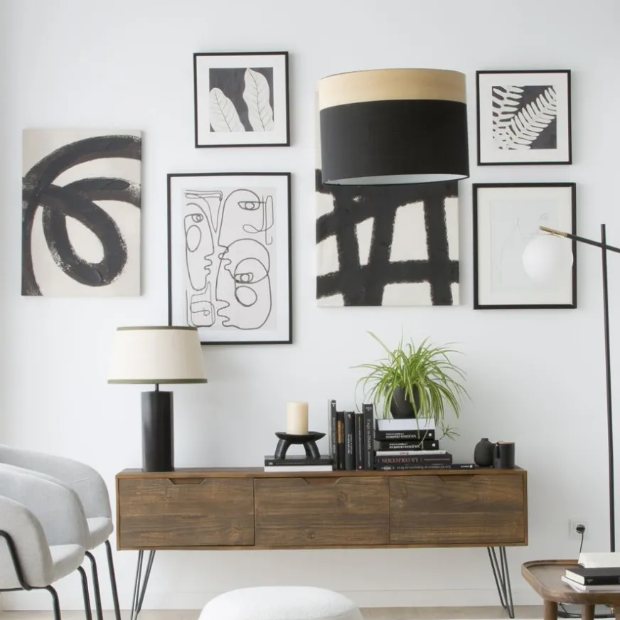 Banak Ligne Cuadro 50x70cm toile+mdf