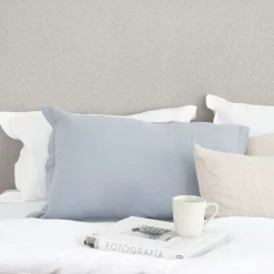 Banak Linho Taie d'oreiller