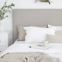 Banak Linho Taie d'oreiller