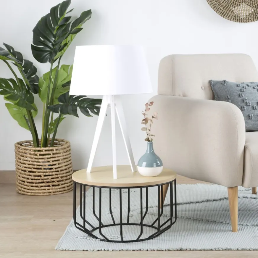 Banak Lure Lampe table 62h blanche