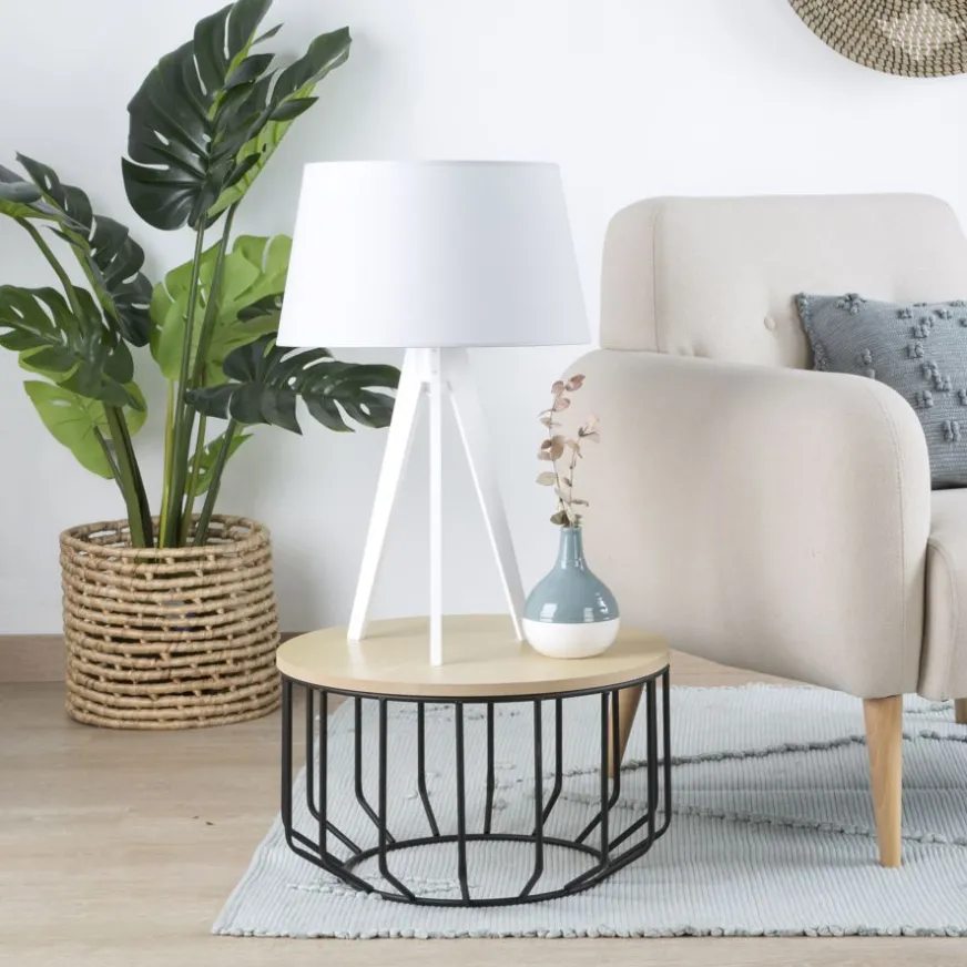 Banak Lure Lampe table 62h blanche