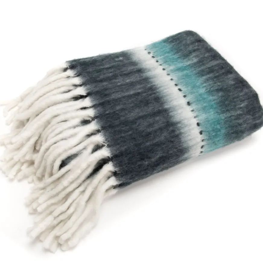 Banak Madas Couverture en laine de 170x130