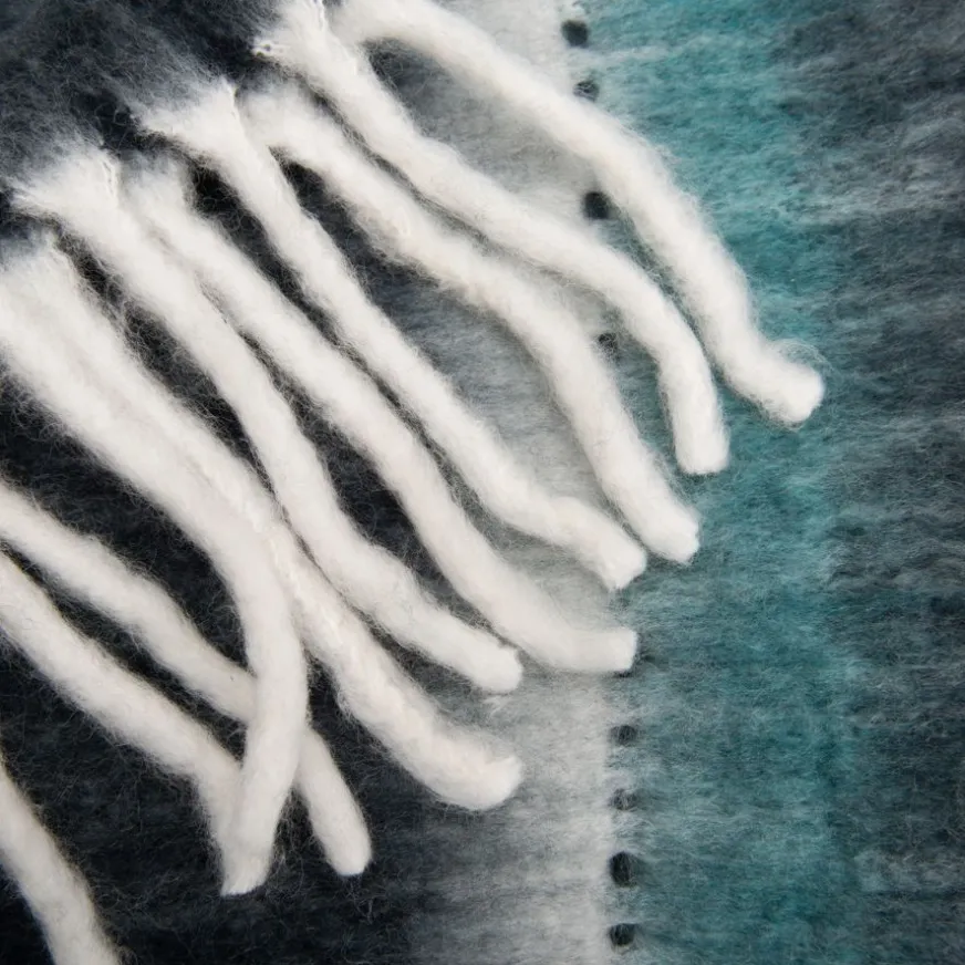 Banak Madas Couverture en laine de 170x130