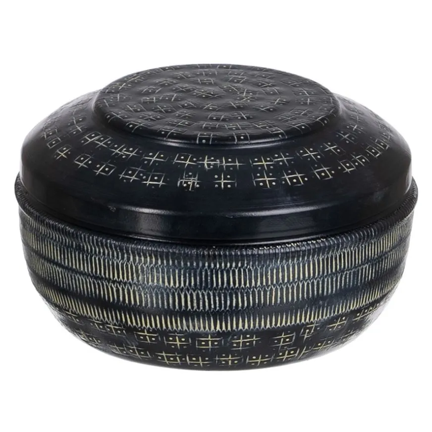 Banak Malka Boîte décorative en aluminium