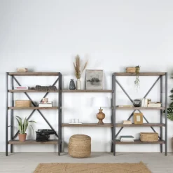 Banak Manila étagère en bois massif 125