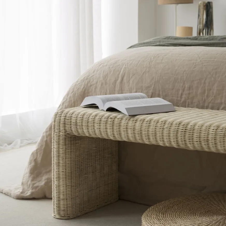 Banak Marais Banc en rotin