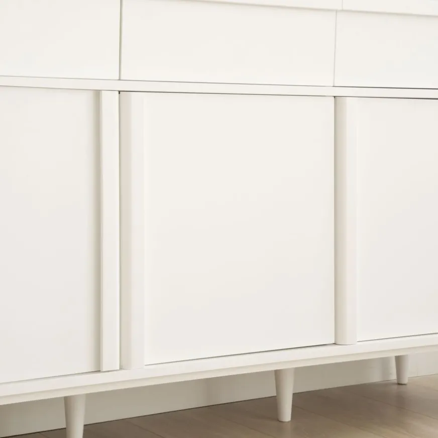 Banak Margot Buffet laqué en blanc