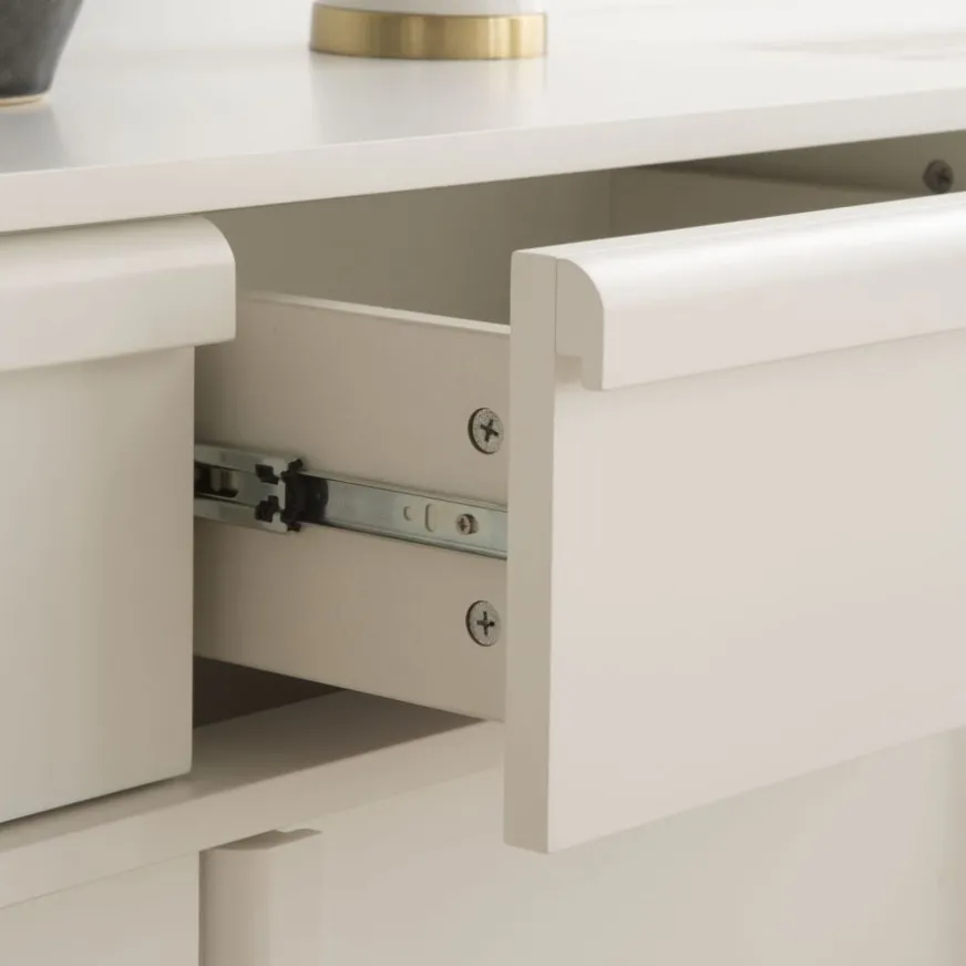 Banak Margot Buffet laqué en blanc