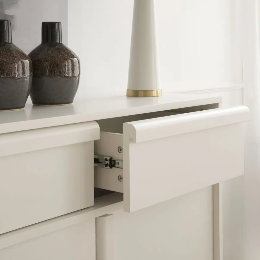 Banak Margot Buffet laqué en blanc