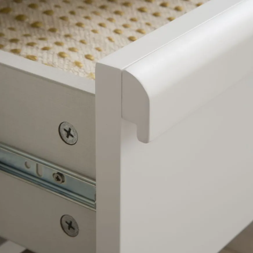 Banak Margot Meuble tv laqué en blanc