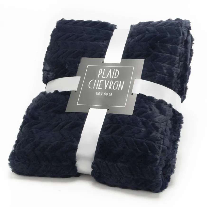 Banak Mary Manta bleu marine 130x170