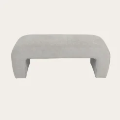 Banak Memoir Banco descalzador tapizado beige