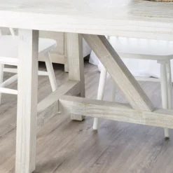 Banak Milner Table &agrave; manger rectangulaire en bois massif