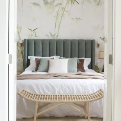 Banak Mixel Tête de lit tapissée pour lit de 150