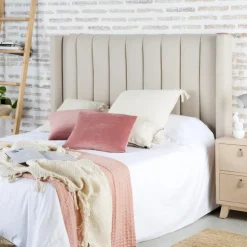 Banak Mixel Tête de lit tapissée pour lit de 150