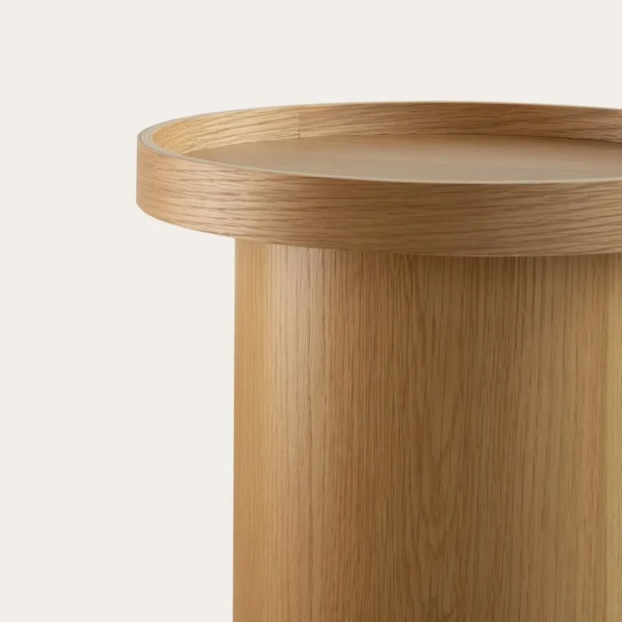 Banak Morelli Table basse en chêne haute