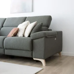 Banak Mumbai Canapé électrique d'angle gauche 4 places