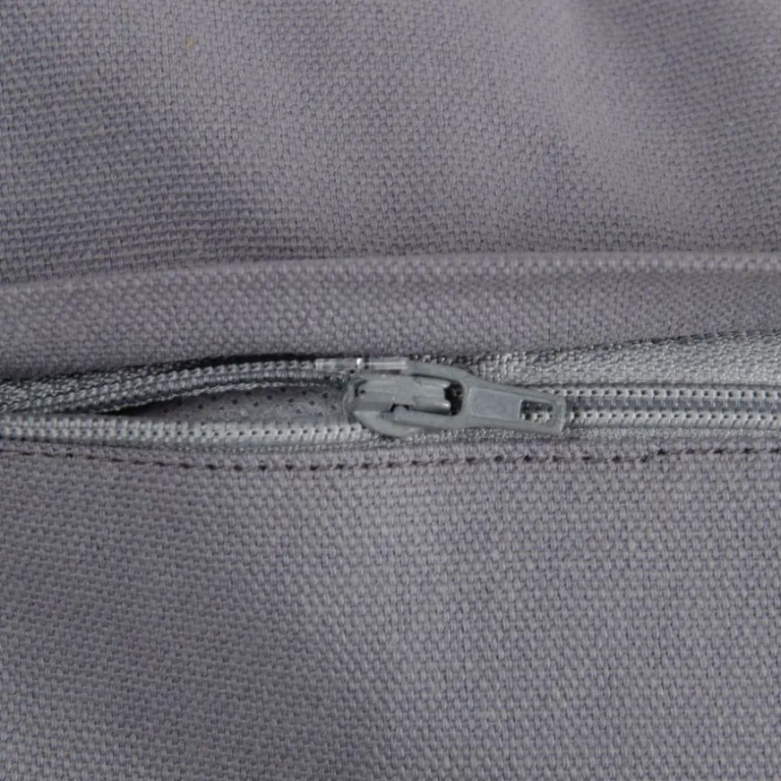 Banak Naga Coussin gris décoration en coton