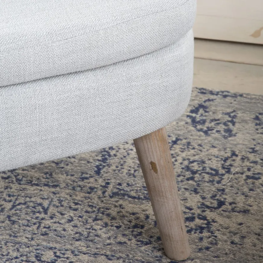 Banak Naivi Fauteuil de lecture gris