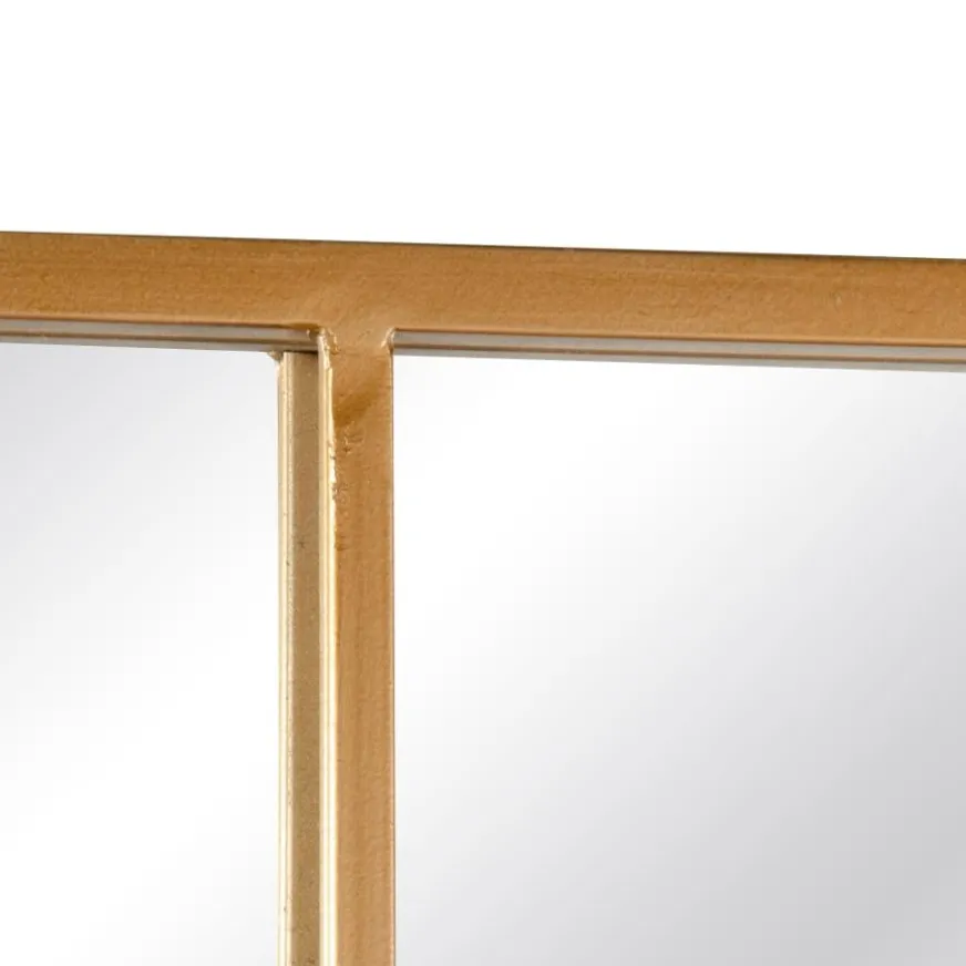 Banak Nanka Miroir mural en métal et verre