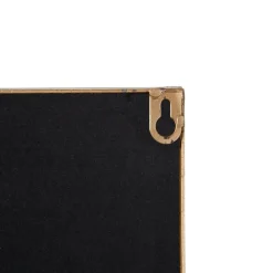 Banak Nanka Miroir mural en métal et verre