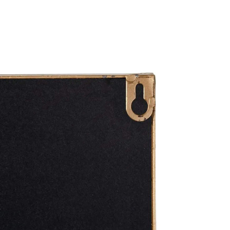 Banak Nanka Miroir mural en métal et verre