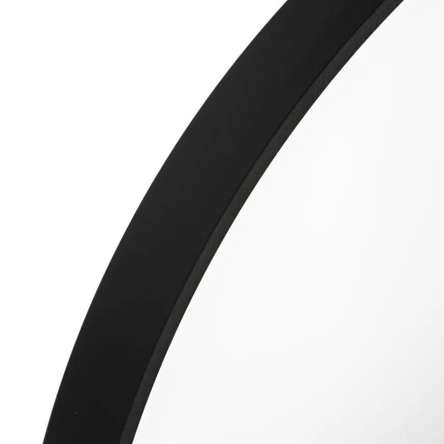 Banak Napa Miroir aluminium-cristal noir