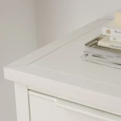 Banak Naroa Confortable laqué en blanc