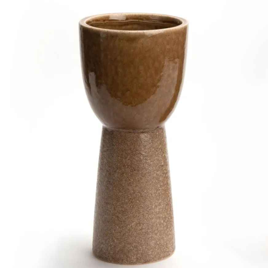 Banak Natta Vase en grès de h32