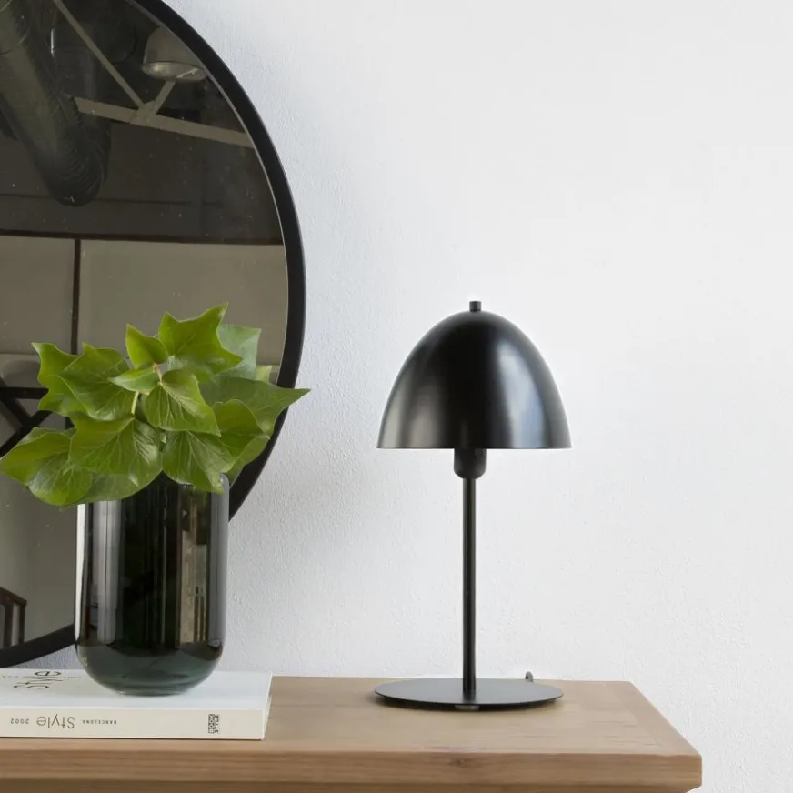 Banak Natu Lampe table métal noir