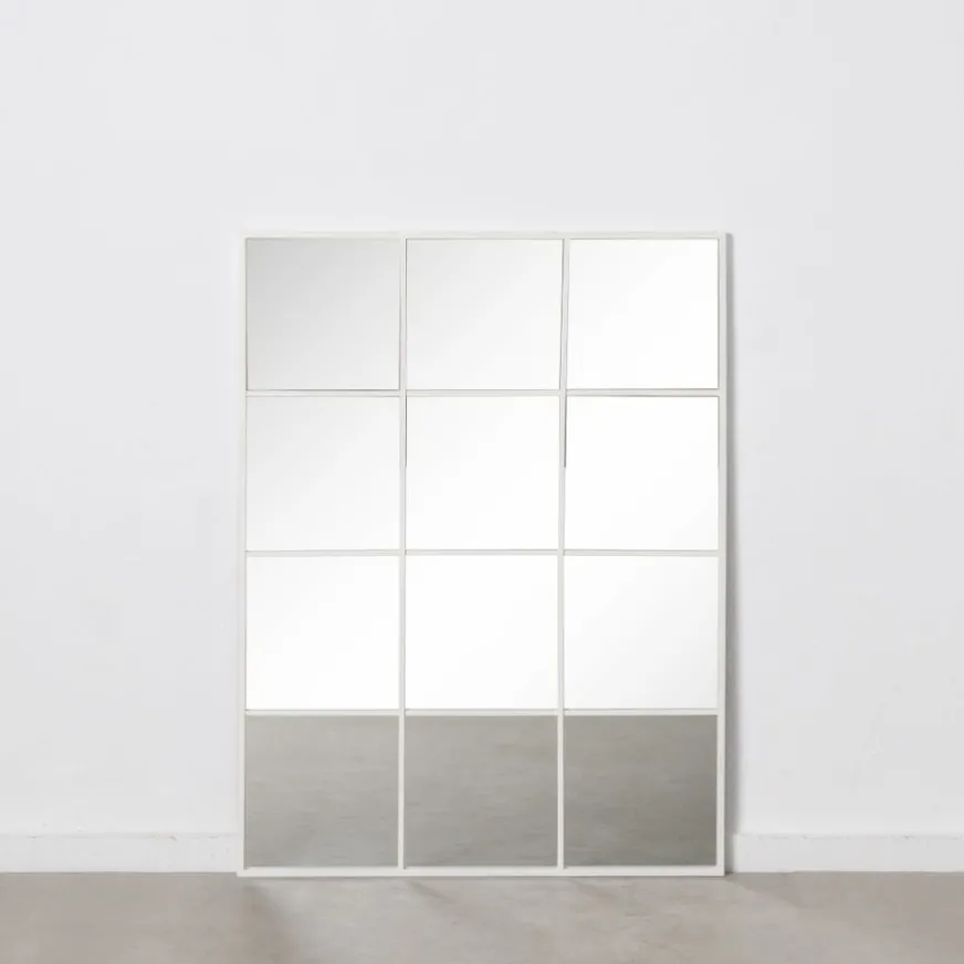 Banak Nazas Miroir sur piede métal et cristal