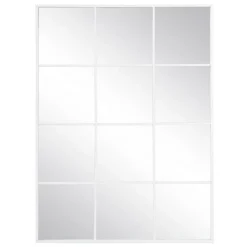 Banak Nazas Miroir sur piede métal et cristal