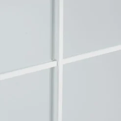 Banak Nazas Miroir sur piede métal et cristal