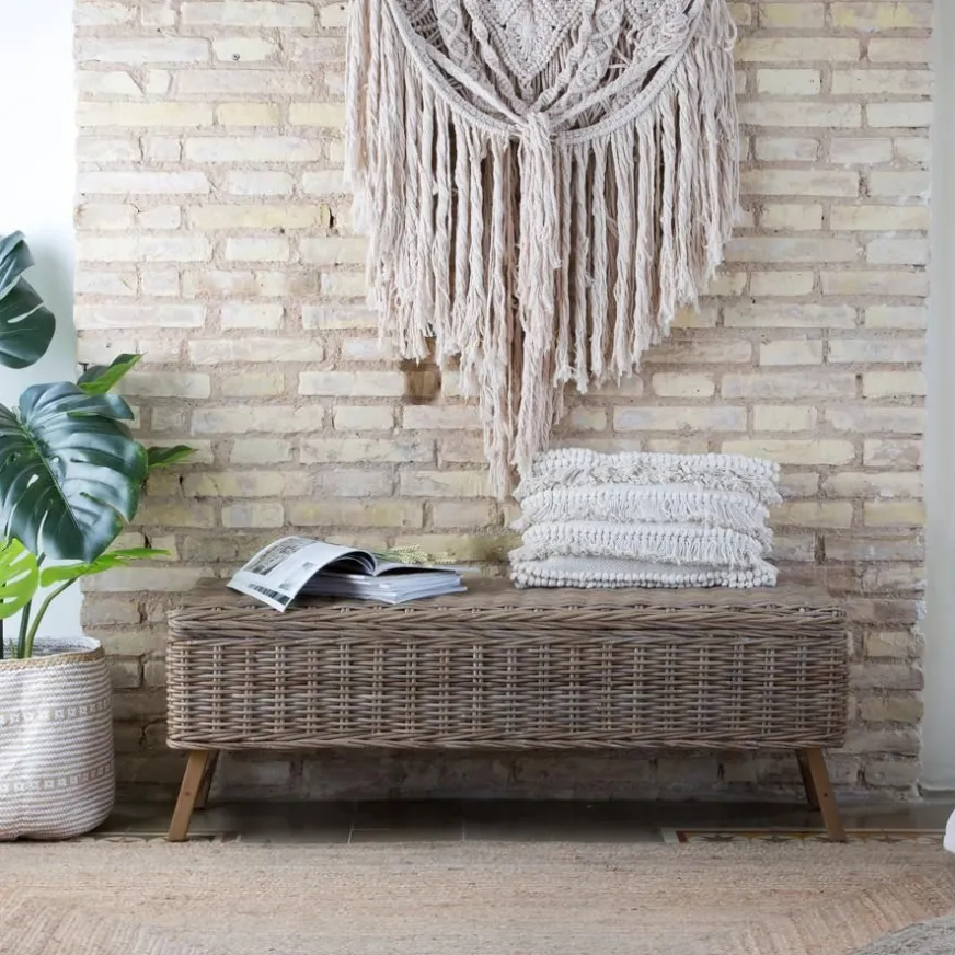 Banak Neka Banc / bout de canapé avec coffre rangement