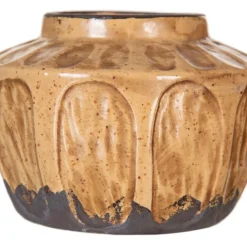 Banak Nola Vase marron decoration en ceramique