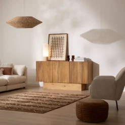 Banak Nolan Aparador de madera maciza de mango