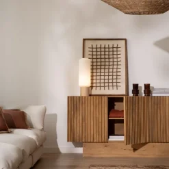 Banak Nolan Aparador de madera maciza de mango