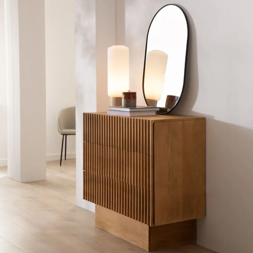 Banak Nolan Cómoda de madera maciza de mango