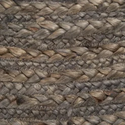 Banak Nom Tapis de salon en jute rond