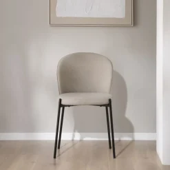 Banak Nuren Chaise rembourrée beige