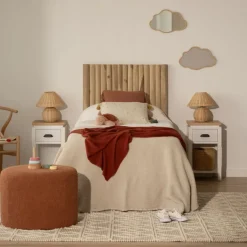 Banak Nusa Cabecero de madera para cama de 90