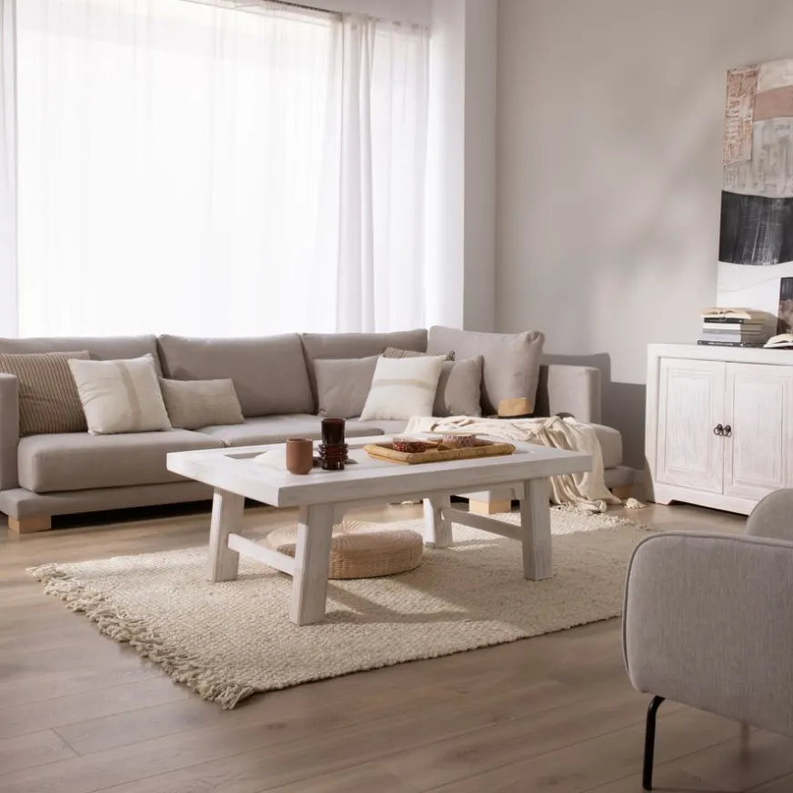 Banak Oblak Table basse en bois massif