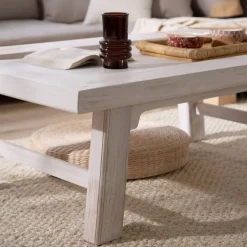 Banak Oblak Table basse en bois massif
