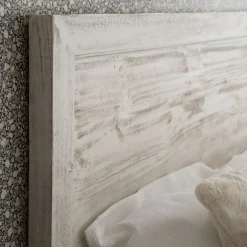 Banak Oblak Tête de lit en bois massif pour lit de 150 et 160