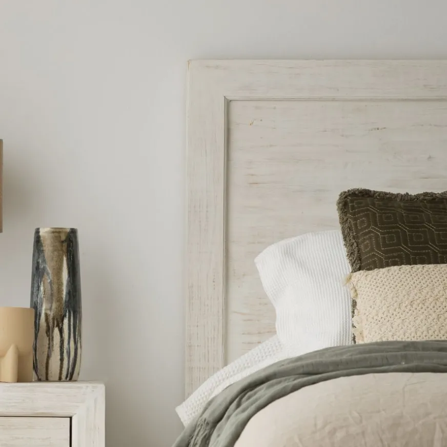 Banak Oblak Tête de lit en bois massif pour lit de 150 et 160