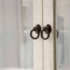 Banak Oblak Vitrine en bois massif