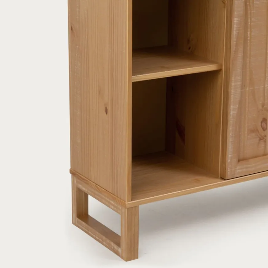 Banak Olivia Buffet en bois massif naturel