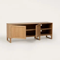 Banak Olivia Meuble tv en bois massif naturel