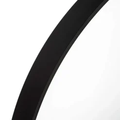 Banak Otto Miroir noir aluminium-cristal