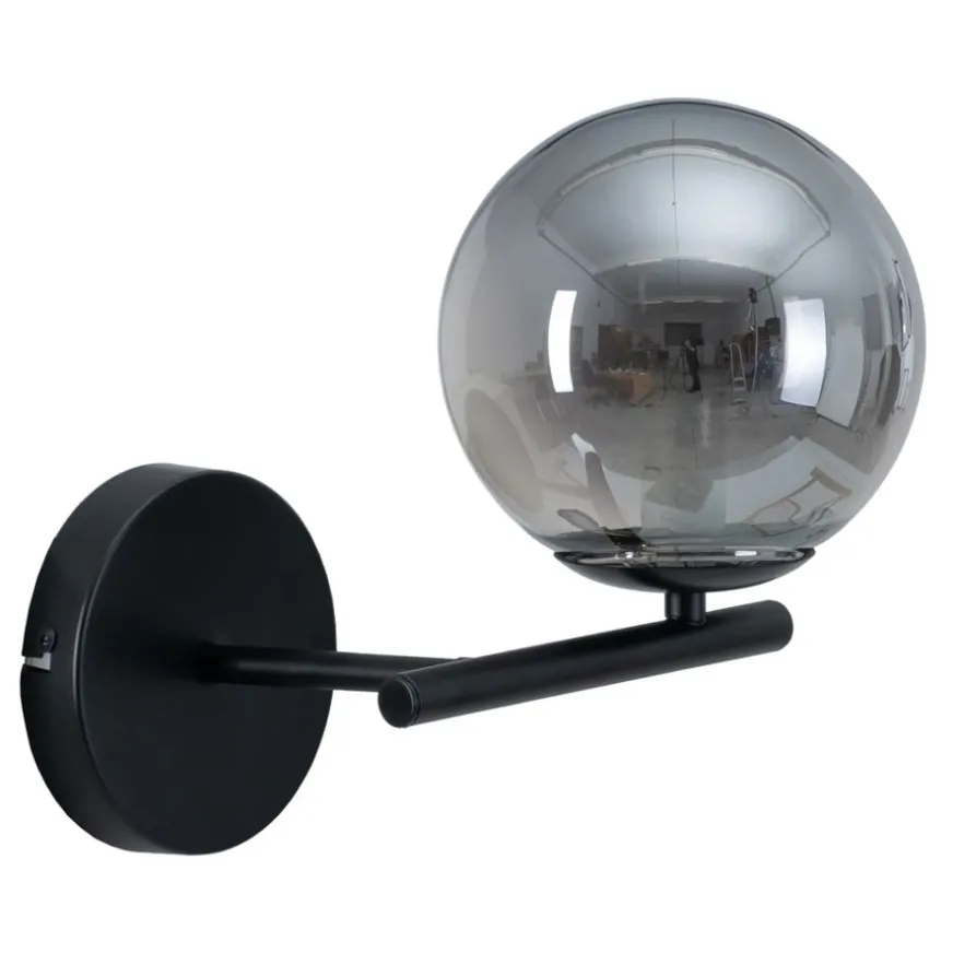 Banak Pâtes Appliquées murales en métal et verre